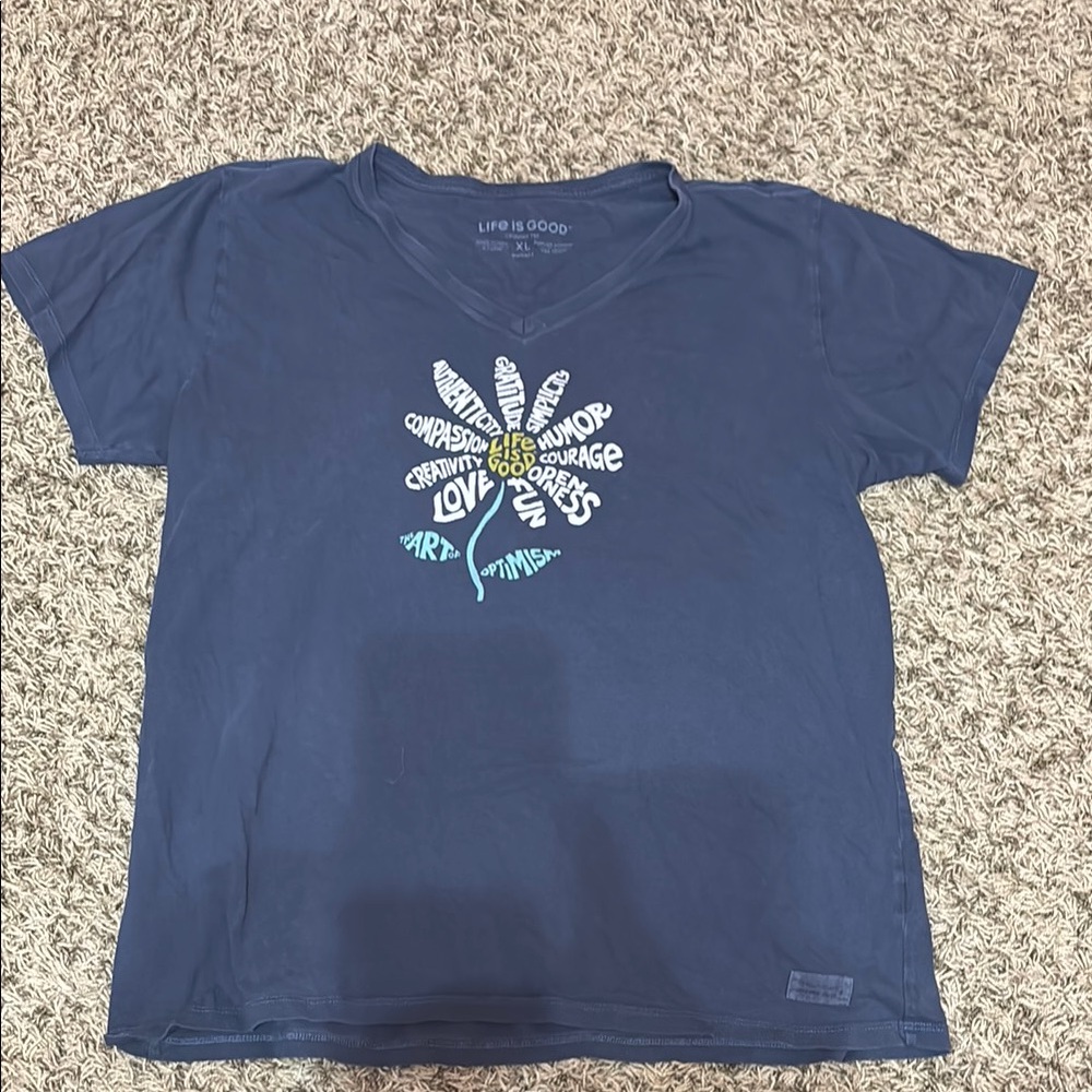 Super cute life is good shirt!